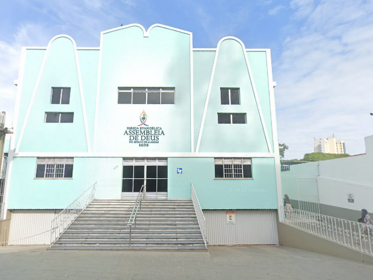 Foto da Igreja Evangélica Assembleia de Deus no Estado de Alagoas – Templo Sede IEADAL