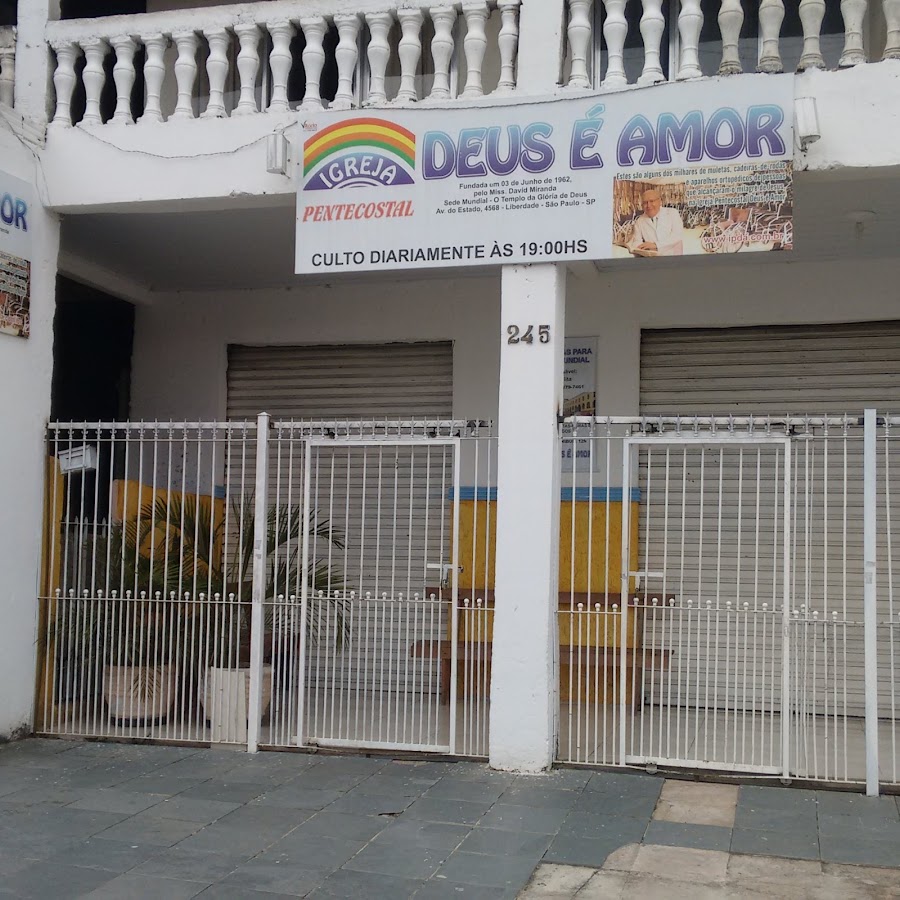 Logo Igreja Pentecostal Deus é Amor
